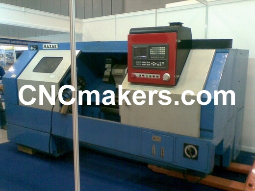 Retrofitted MAZAK CNC Lathe